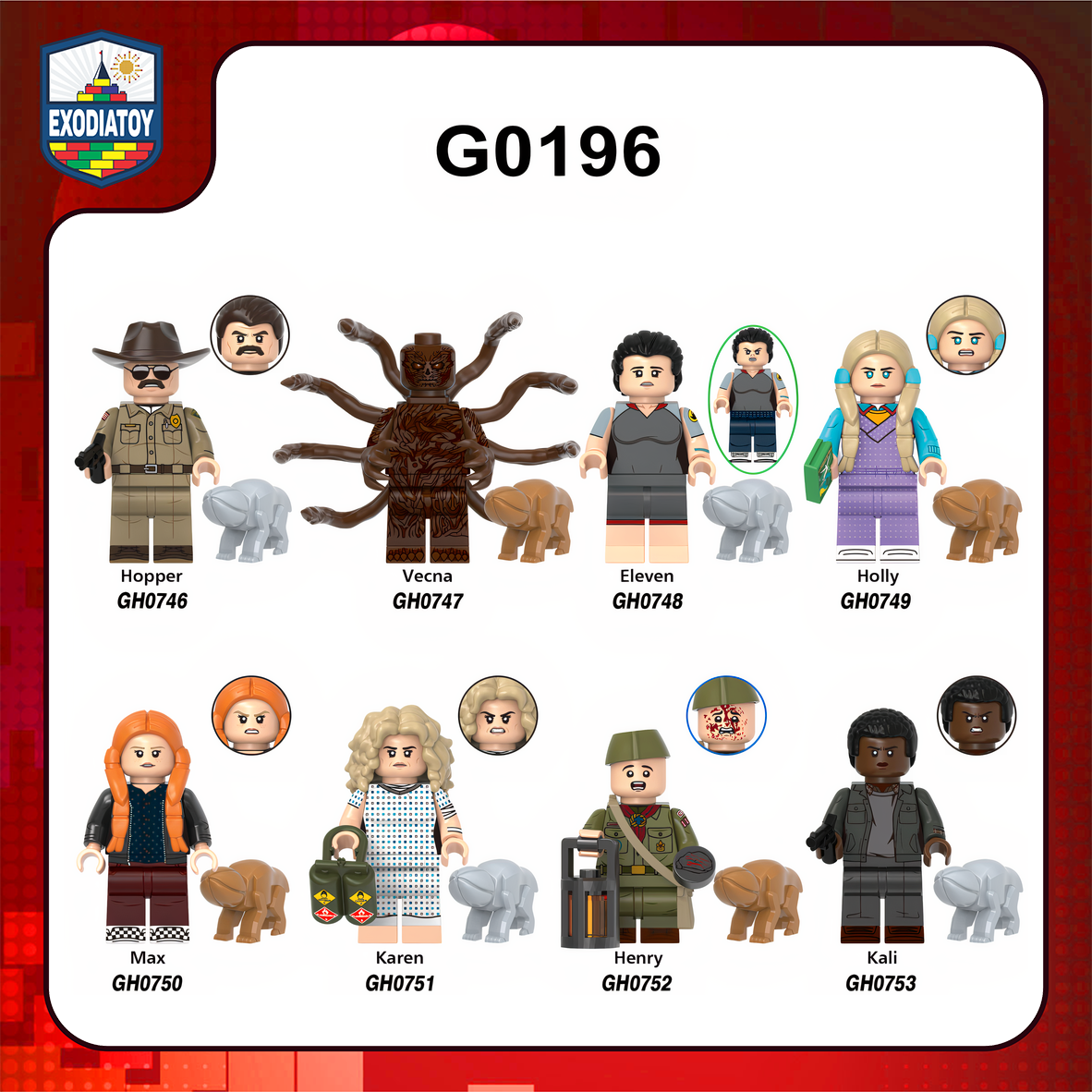 Minifigure Series Netflix Stranger Things 5 : Cậu bé mất tích - XINH G0196