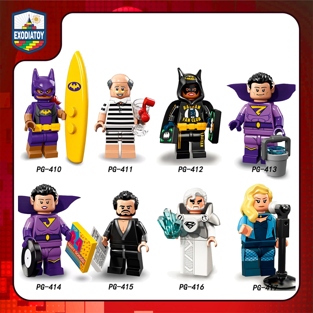 Mô hình nhỏ Nhân vật DC Comics Siêu anh hùng The Batman Movie - POGO PG8107