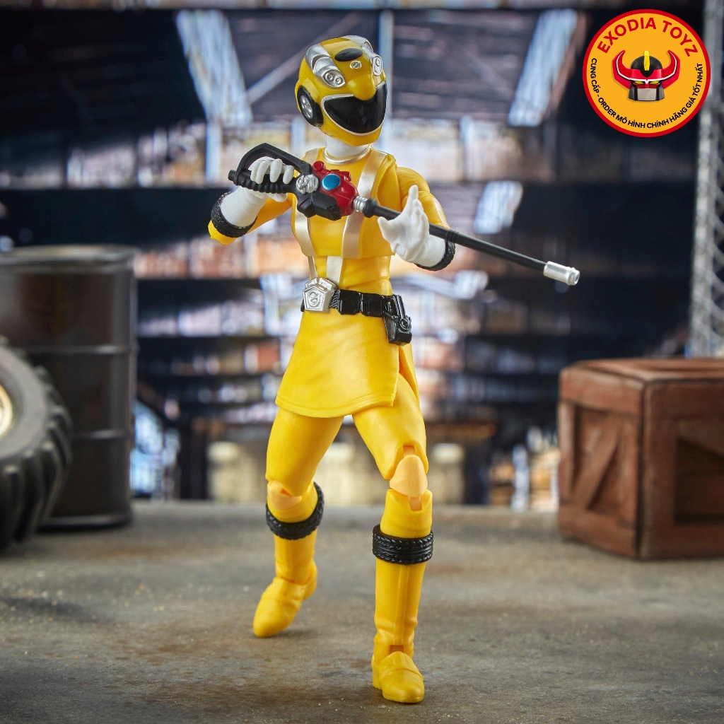 [CÓ SẴN] Mô hình Power Rangers Lightning Collection RPM Yellow Ranger Figure - Chính hãng Hasbro SEALEAS 100%