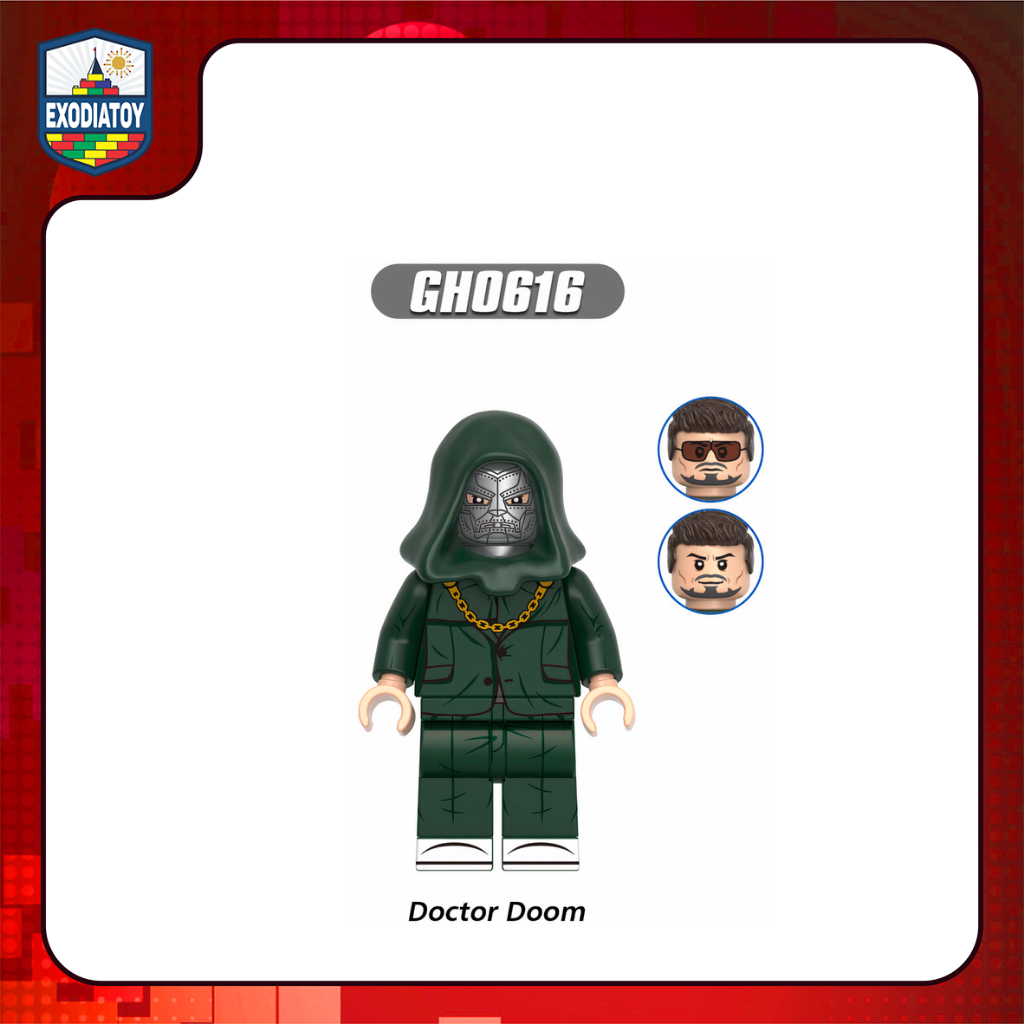 Mô hình nhỏ Nhân vật Marvel Nhân vật Doctor Doom RDJ trong Fantastic Four - XINH GH0616