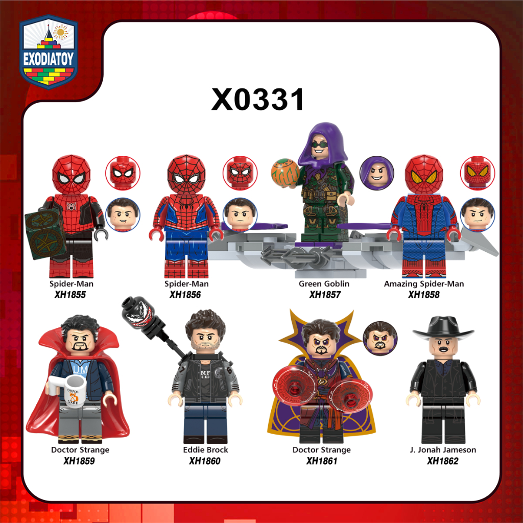 Mô hình nhỏ Nhân vật Người Nhện Không Còn Nhà : Spider-Man No Way Home - XINH X0331