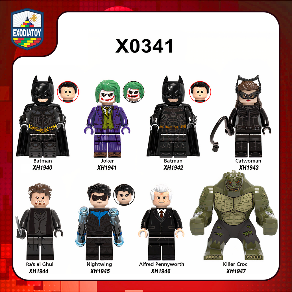 Mô hình Nhân vật DC Comics Siêu anh hùng trong phim The Batman - Đồ Chơi Sáng Tạo - XINH X0341
