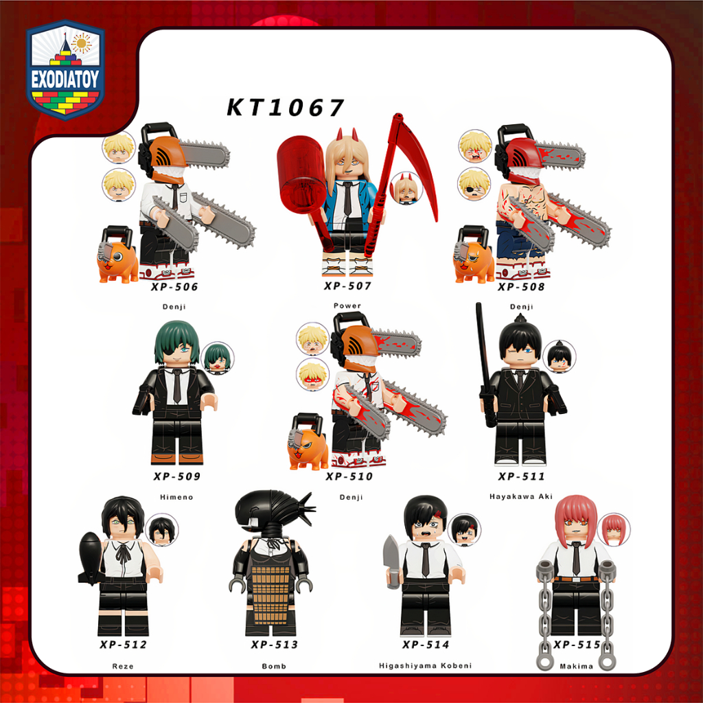 Mô hình nhỏ Nhân vật Người Cưa Máy Chainsaw Man : Thợ Săn Quỷ - KORUIT KT1067