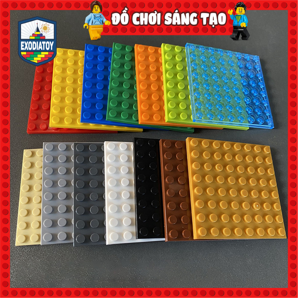 [1 CÁI] Mô hình Phụ kiện MOC miếng base 8x8 - Đồ Chơi Lắp Ghép Sáng Tạo - Tương thích PART 41539
