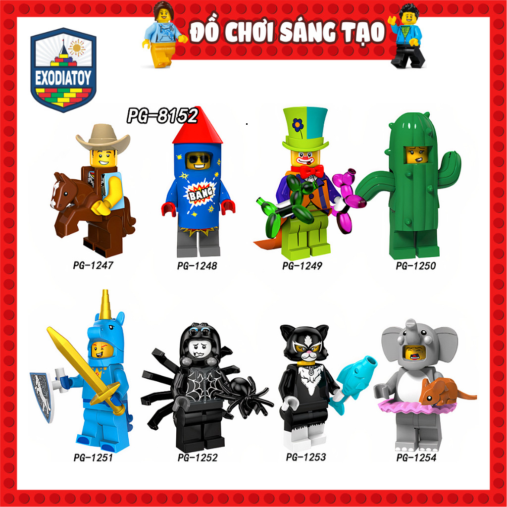 Mô hình nhỏ Nhân vật hóa trang Series 18 kỷ niệm 40 năm sinh nhật - POGO PG8152