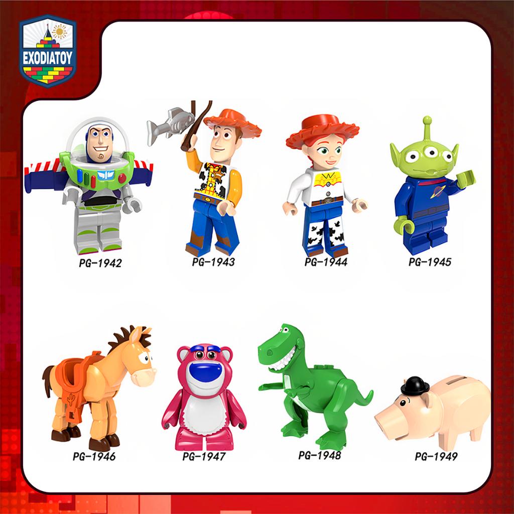 Mô hình nhỏ Nhân vật Toy Story Câu chuyện đồ chơi - Đồ Chơi Sáng Tạo - POGO PG8222