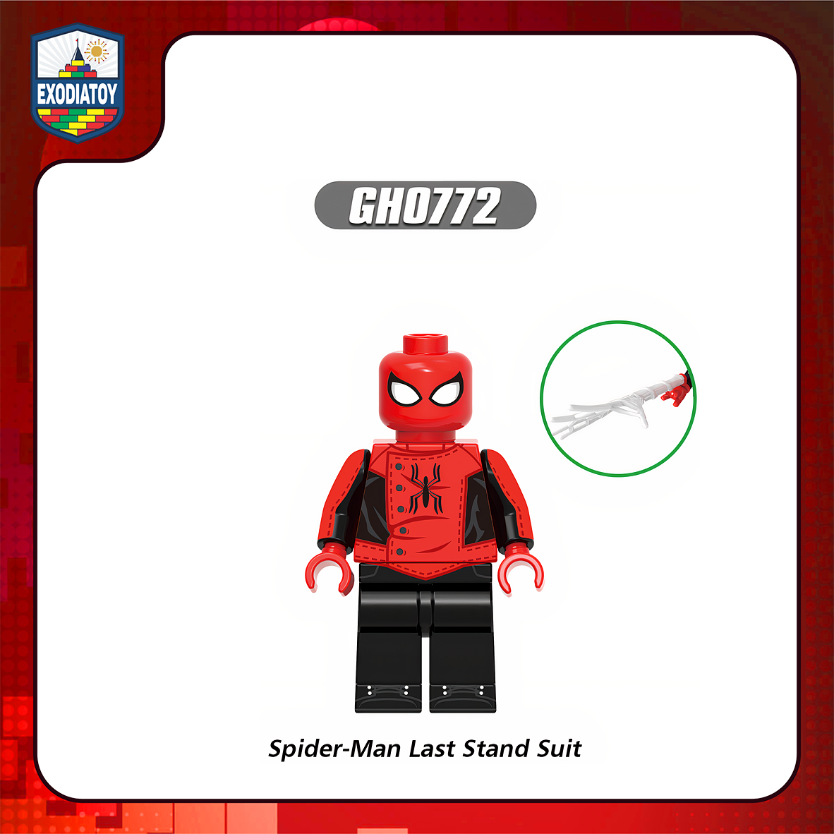 GH0772 : Spider-Man Last Stand Suit
